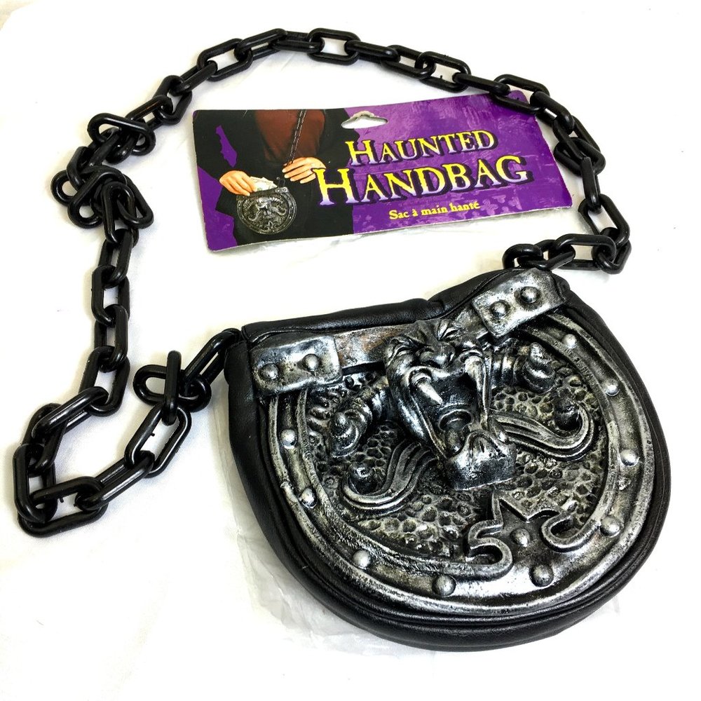 3 D  Gargoyle Haunted  Cross Body Purse by Paper Magic Group '96 VTG NOS